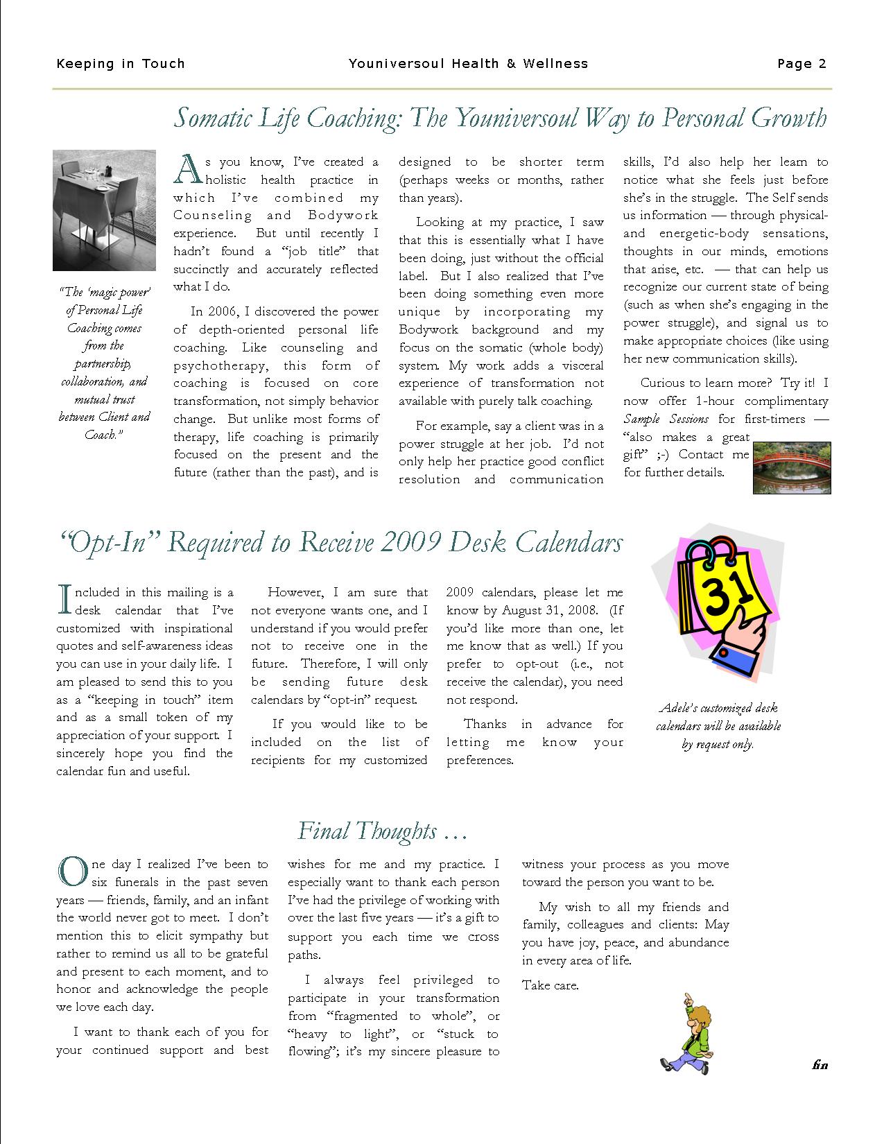 Newsletter Page 2